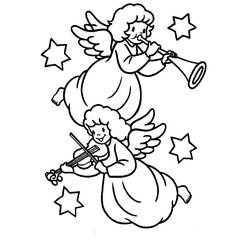 Dessin à colorier: Trompette (Musique) #173403 - Coloriages à Imprimer Gratuits