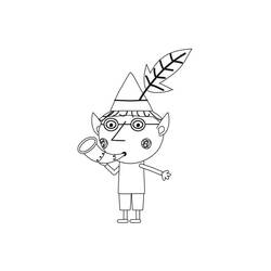 Dessin à colorier: Trompette (Musique) #173404 - Coloriages à Imprimer Gratuits