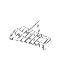Dessins à colorier: Xylophone - Coloriages à Imprimer Gratuits