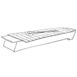 Dessin à colorier: Xylophone (Musique) #200988 - Coloriages à Imprimer Gratuits