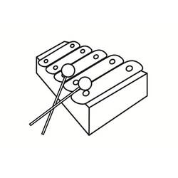 Dessin à colorier: Xylophone (Musique) #200989 - Coloriages à Imprimer Gratuits