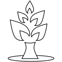 Dessin à colorier: Arbre (Nature et saisons) #154776 - Coloriages à Imprimer Gratuits