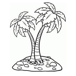 Coloriage Arbre (Nature et saisons) #190431 à imprimer et colorier