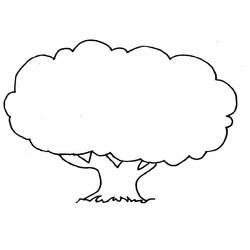 Dessin à colorier: Arbre (Nature et saisons) #190475 - Coloriages à Imprimer Gratuits