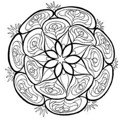 Dessin à colorier: Bouquet de fleurs (Nature et saisons) #160734 - Coloriages à Imprimer Gratuits