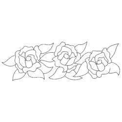 Dessin à colorier: Bouquet de fleurs (Nature et saisons) #160762 - Coloriages à Imprimer Gratuits