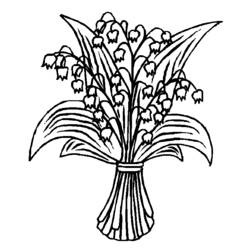 Dessin à colorier: Bouquet de fleurs (Nature et saisons) #160880 - Coloriages à Imprimer Gratuits