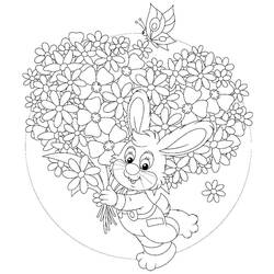 Coloriage Bouquet de fleurs (Nature et saisons) #195623 à imprimer et colorier