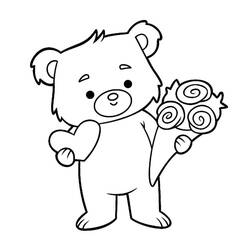 Coloriage Bouquet de fleurs (Nature et saisons) #195636 à imprimer et colorier