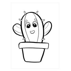 Dessin à colorier: Cactus (Nature et saisons) #170805 - Coloriages à Imprimer Gratuits
