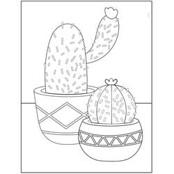 Dessin à colorier: Cactus (Nature et saisons) #170808 - Coloriages à Imprimer Gratuits
