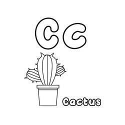 Dessin à colorier: Cactus (Nature et saisons) #170843 - Coloriages à Imprimer Gratuits