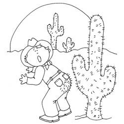 Dessin à colorier: Cactus (Nature et saisons) #170844 - Coloriages à Imprimer Gratuits