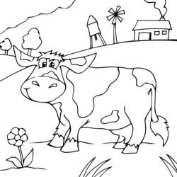 Dessin à colorier: Campagne (Nature et saisons) #165465 - Coloriages à Imprimer Gratuits