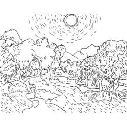 Dessin à colorier: Campagne (Nature et saisons) #165472 - Coloriages à Imprimer Gratuits