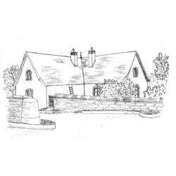 Dessin à colorier: Campagne (Nature et saisons) #165483 - Coloriages à Imprimer Gratuits