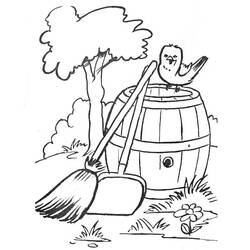 Dessin à colorier: Campagne (Nature et saisons) #165484 - Coloriages à Imprimer Gratuits