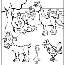 Dessin à colorier: Campagne (Nature et saisons) #165485 - Coloriages à Imprimer Gratuits