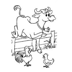Dessin à colorier: Campagne (Nature et saisons) #165493 - Coloriages à Imprimer Gratuits