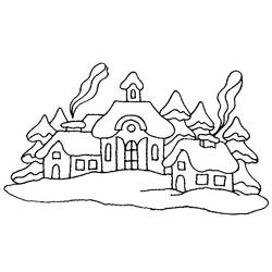 Dessin à colorier: Campagne (Nature et saisons) #165494 - Coloriages à Imprimer Gratuits