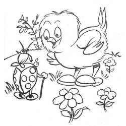 Dessin à colorier: Campagne (Nature et saisons) #165661 - Coloriages à Imprimer Gratuits