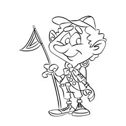 Dessin à colorier: Camping (Nature et saisons) #207405 - Coloriages à Imprimer Gratuits