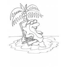 Dessin à colorier: Cocotier (Nature et saisons) #162134 - Coloriages à Imprimer Gratuits