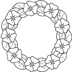Dessin à colorier: Coquelicot (Nature et saisons) #162476 - Coloriages à Imprimer Gratuits
