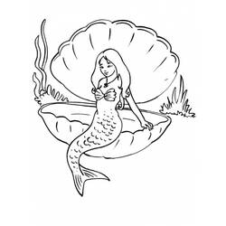 Dessin à colorier: Coquillage (Nature et saisons) #163283 - Coloriages à Imprimer Gratuits