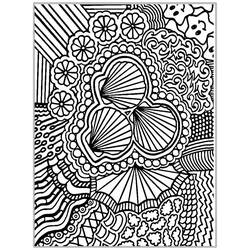 Dessin à colorier: Coquillage (Nature et saisons) #163293 - Coloriages à Imprimer Gratuits
