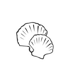 Dessin à colorier: Coquillage (Nature et saisons) #163318 - Coloriages à Imprimer Gratuits