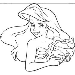 Dessin à colorier: Coquillage (Nature et saisons) #163330 - Coloriages à Imprimer Gratuits