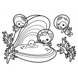 Dessin à colorier: Coquillage (Nature et saisons) #163384 - Coloriages à Imprimer Gratuits