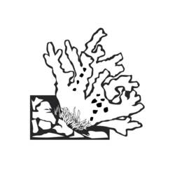 Dessin à colorier: Corail (Nature et saisons) #162938 - Coloriages à Imprimer Gratuits
