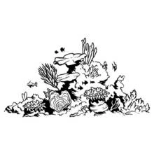 Dessin à colorier: Corail (Nature et saisons) #162981 - Coloriages à Imprimer Gratuits
