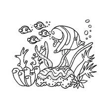 Dessin à colorier: Corail (Nature et saisons) #162991 - Coloriages à Imprimer Gratuits