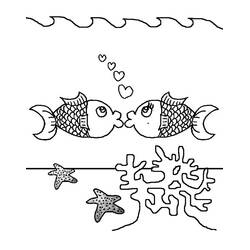 Dessin à colorier: Corail (Nature et saisons) #163101 - Coloriages à Imprimer Gratuits