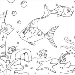 Dessin à colorier: Corail (Nature et saisons) #163130 - Coloriages à Imprimer Gratuits