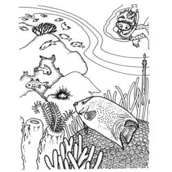 Dessin à colorier: Corail (Nature et saisons) #163137 - Coloriages à Imprimer Gratuits