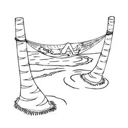 Dessin à colorier: Été (Nature et saisons) #177261 - Coloriages à Imprimer Gratuits