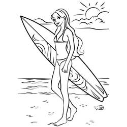 Dessin à colorier: Été (Nature et saisons) #177264 - Coloriages à Imprimer Gratuits