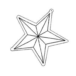 Dessin à colorier: Étoiles (Nature et saisons) #155870 - Coloriages à Imprimer Gratuits