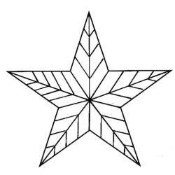 Dessin à colorier: Étoiles (Nature et saisons) #155892 - Coloriages à Imprimer Gratuits