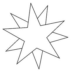 Dessin à colorier: Étoiles (Nature et saisons) #155896 - Coloriages à Imprimer Gratuits