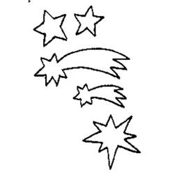 Dessin à colorier: Étoiles (Nature et saisons) #155910 - Coloriages à Imprimer Gratuits