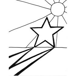 Dessin à colorier: Étoiles (Nature et saisons) #156080 - Coloriages à Imprimer Gratuits