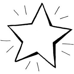 Dessin à colorier: Étoiles (Nature et saisons) #177526 - Coloriages à Imprimer Gratuits