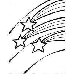 Coloriage Étoiles (Nature et saisons) #177545 à imprimer et colorier