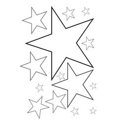 Coloriage Étoiles (Nature et saisons) #177548 à imprimer et colorier