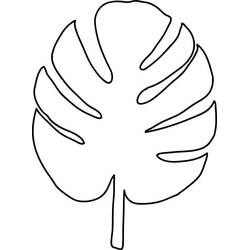 Dessin à colorier: Feuille (Nature et saisons) #191838 - Coloriages à Imprimer Gratuits